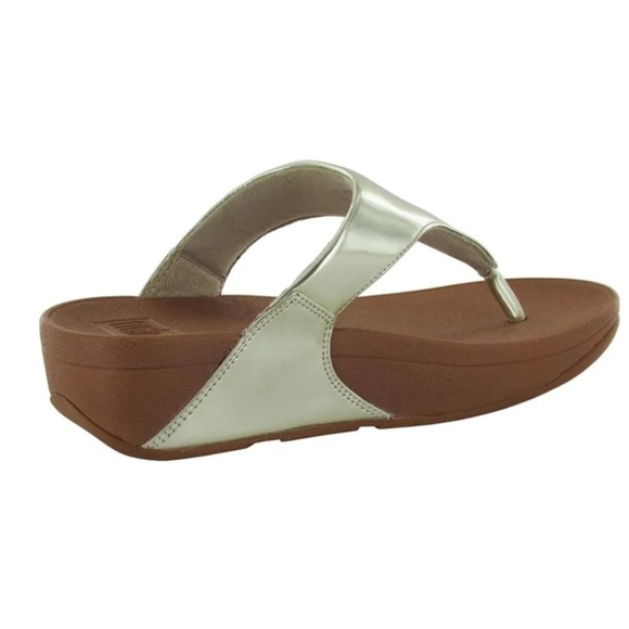 Fit flop metallic gold  lulu sandals size 9 - Picture 2 of 11